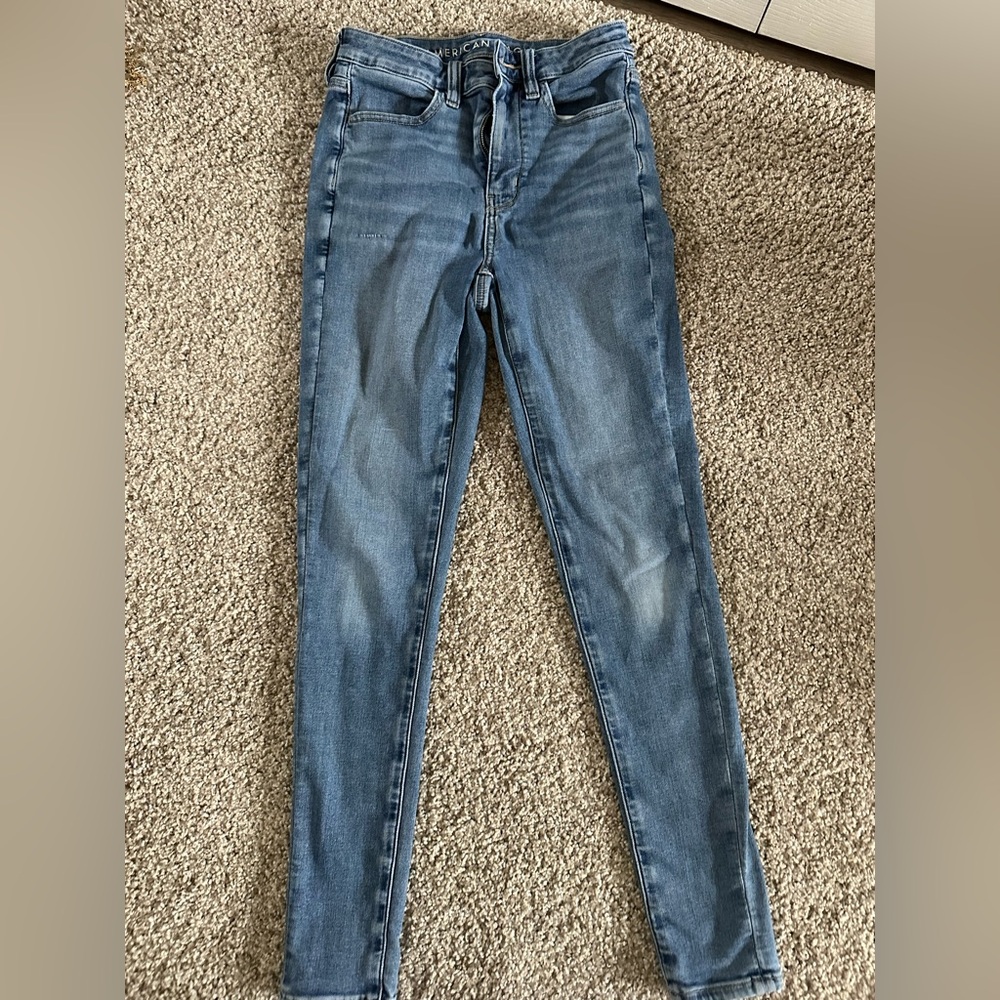 American Eagle Outfitters Skinny Jeans - Medium Blue Wash size 4